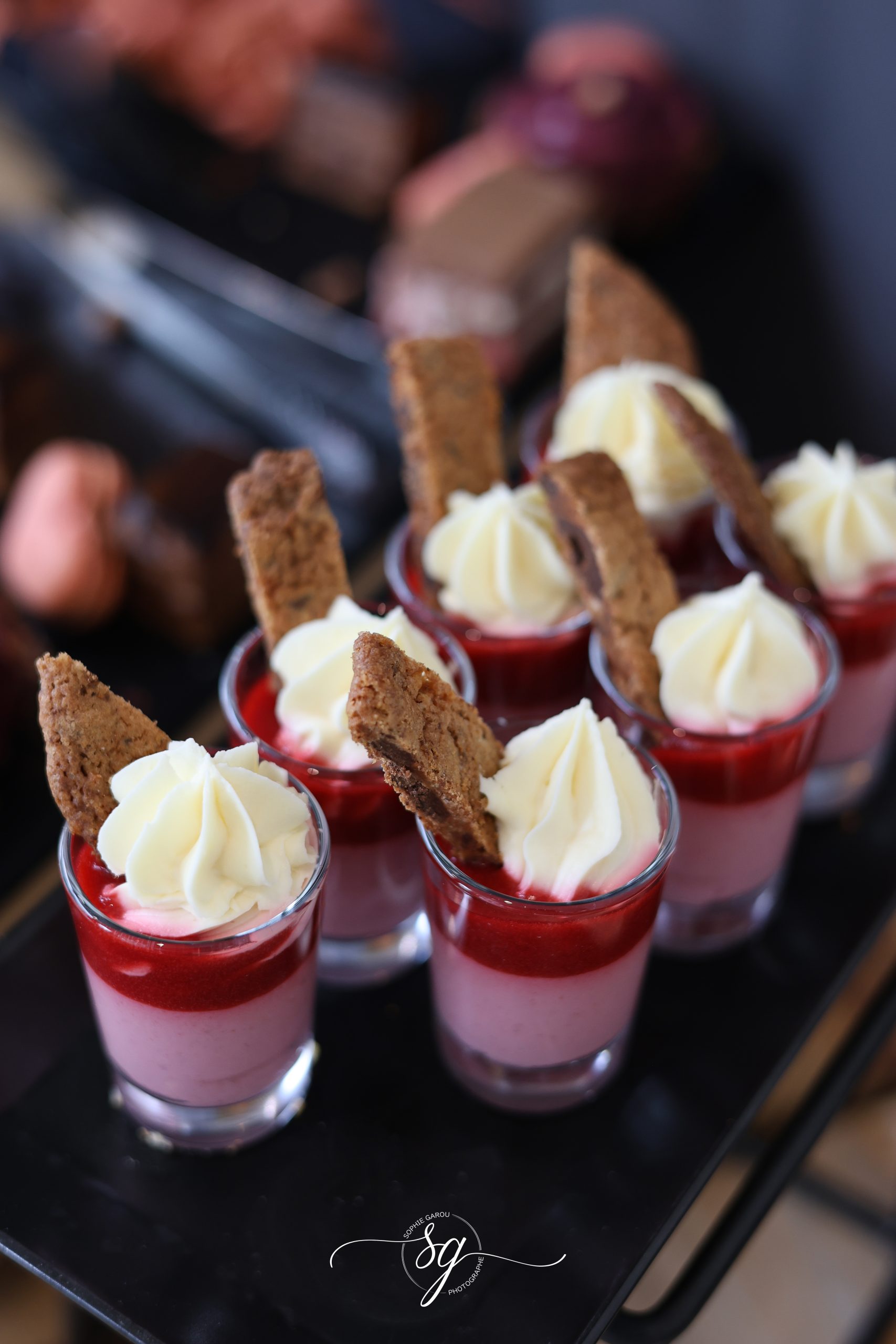 brunch octobre rose - verrine
