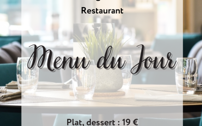 Menu déjeuner : Notre Chef continue de vous surprendre